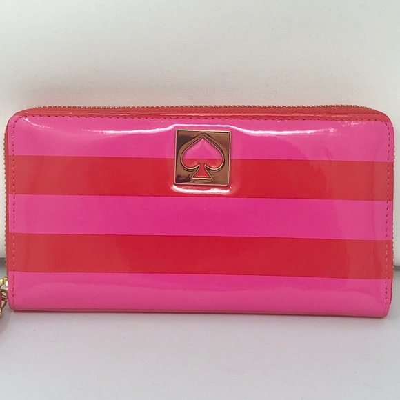 kate spade Handbags - Kate Spade Neda Clutch Pink Zip Around Wallet